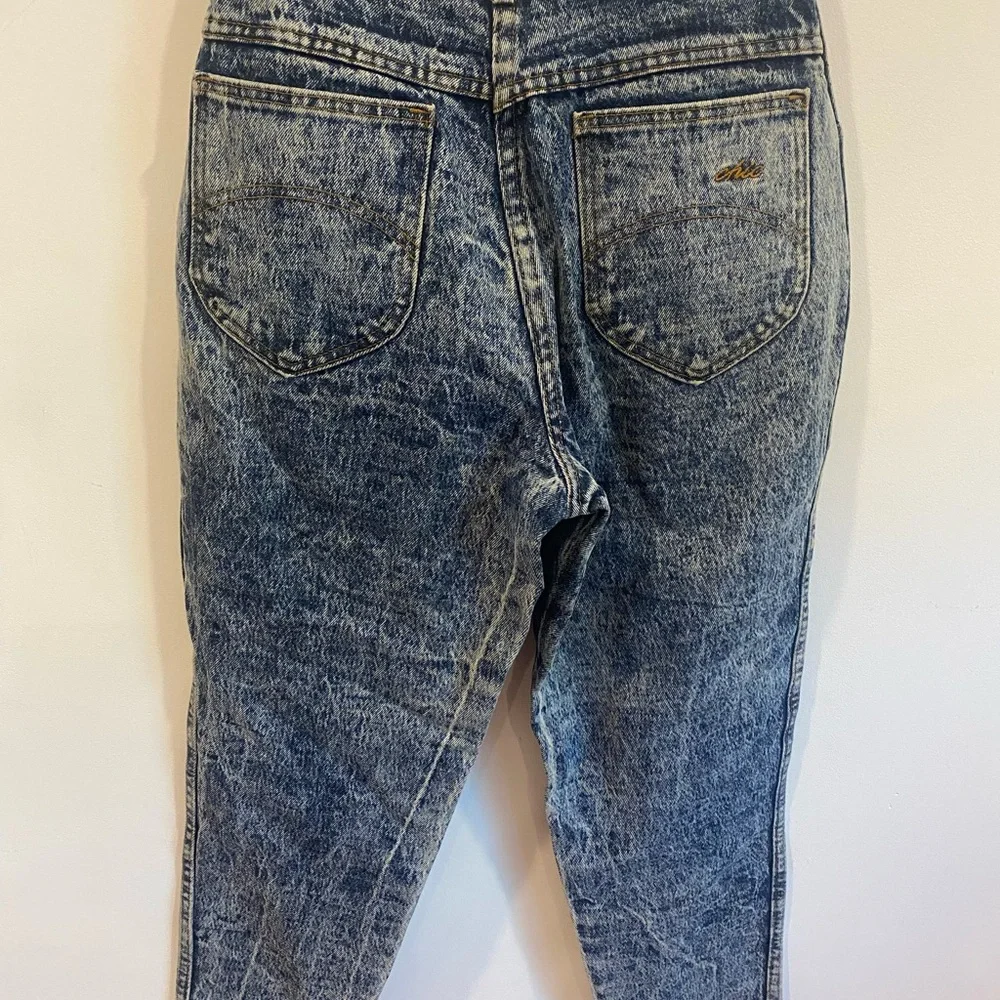 Vintage 1980's Chic Women's‎ High Waisted Acid Wash Jeans Size 10 Petite